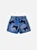 Short jeans com laços de veludo | Animê - Imagem 1