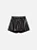 Short saia de fake leather e moletom | Animê - Imagem 1