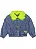 Jaqueta jeans com gola de pelo neon | Animê - Imagem 4