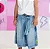 Calça pantacourt jeans | Animê - Imagem 1