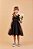 Vestido de festa celebrar de tule preto | Gabriela Aquarela - Imagem 1