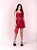 Conjunto short saia e top xadrez vermelho | Iam Authoria - Imagem 1
