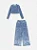 Conjunto inverno de veludo azul | Iam Authoria - Imagem 3