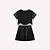Conjunto shine black recortes | Amora - Imagem 3