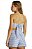 Conjunto listrado azul com top babado | Pinks - Imagem 2