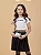 Conjunto 3 peças com pochete e blusa | Gabriela Aquarela - Imagem 1
