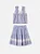 Conjunto listrado azul com laço | Animê - Imagem 4