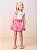 Conjunto regata e short saia laise rosa | Momi - Imagem 1