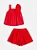 Conjunto de laise vermelho | Momi - Imagem 4