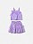Conjunto lilas blusa com laço e saia de tule | Animê - Imagem 3