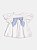 Conjunto baby blusa com laço e short azul | Momi - Imagem 3