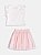 Conjunto saia de tule rosa e blusa Hello Kitty | Momi - Imagem 3