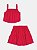 Conjunto blusa e saia vermelho preppy | Momi - Imagem 4