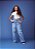Calça wide denim jeans | Iam Authoria - Imagem 1