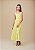 Vestido laise amarelo melão midi | Iam Authoria - Imagem 1