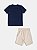 Conjunto t-shirt com bermuda azul marinho | Youccie - Imagem 5