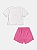 Conjunto blusa e short rosa arco iris | Momi - Imagem 4