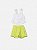 Conjunto blusa branca e short amarelo | Animê - Imagem 3