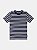 T-shirt listrada azul marinho | Youccie - Imagem 3