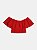 Top tricoline vermelha ombro a ombro | Iam Authoria - Imagem 3