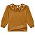 Conjunto Blusa Gola Bordada Caramelo e Legging Floral | Milon - Imagem 4