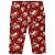 Conjunto Blusa Passarinhos 3D e Calça Floral Bordô | Milon - Imagem 5