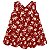 Conjunto Vestido Floral Vermelho e Body Gola Bordada | Milon - Imagem 3