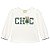 Conjunto Infantil Blusa Ursinha Chic e Legging Floral Verde | Milon - Imagem 3