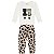 Conjunto Infantil Blusa Oncinhas Pompom e Calça Animal Print | Milon - Imagem 2