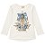 Conjunto Infantil Blusa Lampião e Legging Floral Azul | Milon - Imagem 3
