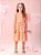 Vestido Infantil Menina Neon Waves com Alças de Babados | Momi - Imagem 1