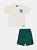 Conjunto Menino Cyber Rex Off White e Verde | Youccie - Imagem 3