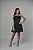 Vestido de Festa em Tule Plissado com Micro Cristais Preto | Pinkx - Imagem 1