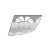 TAMPA CROMADA ACABAMENTO FAROL AUX SCANIA NTG - 011141 LE/ 011140 LD - Imagem 1