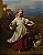 A Vendedora de Flores (1846)- Ferdinand Georg Waldmüller - Imagem 1