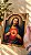 Quadro Entalhado Sagrado Coração Jesus 22cm - Imagem 1