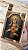 Quadro Entalhado Imaculado Coração de Maria 22cm - Imagem 3