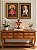 Quadro Sagrado Coração de Jesus e Imaculado Coração de Maria V - Tela Canvas - Imagem 1
