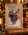 Quadro de Natal - Papai Noel com presentes - Imagem 1