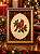 Quadro de Natal - Pássaro - Imagem 1
