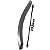 Puxador Para Porta Alça Acetinado Brilhante 192mm Pauma 0280 - Imagem 3