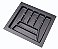 Organizador de Talheres Para Gaveta 555x495mm OG-194 Cinza - Imagem 2