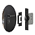 Fechadura Fecho Mini Rolete 3F Preto Com Regulagem 265PP - Imagem 4