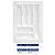 Organizador de Talheres Para Gaveta 497x360mm OG-05 Branco - Imagem 2