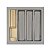 Organizador de Talheres Para Gaveta 473x473mm OG-79 Cinza - Imagem 2