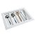 Organizador de Talheres Para Gaveta 574x438mm OG-102 Branco - Imagem 3