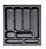 Organizador de Talheres Para Gaveta 440x448mm OG-131 Cinza - Imagem 4