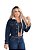 Jaqueta Jeans Destroyed Com Pelo Na Gola E Punho   Ref 6602 - Imagem 2