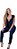 Macacão Jeans Longo Skinny Lycra Modela No Corpo Top 085b - Imagem 4