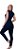 Macacão Jeans Longo Skinny Lycra Modela No Corpo Top 085b - Imagem 2